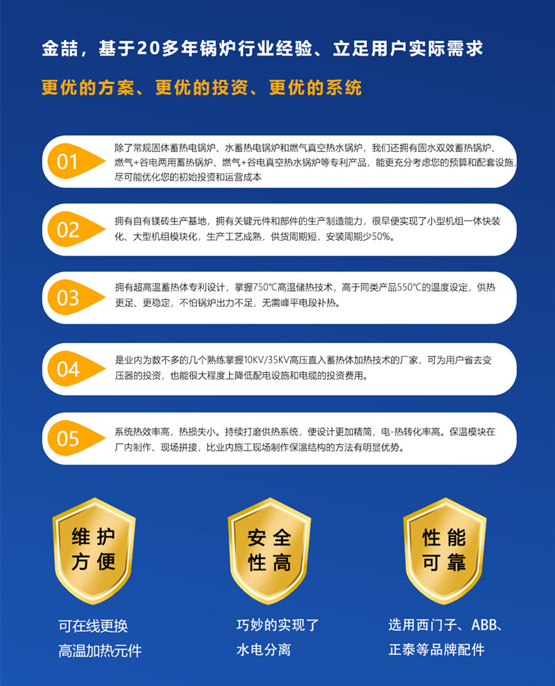 高压固体蓄热电锅炉道理是什么？安全吗？(图3)